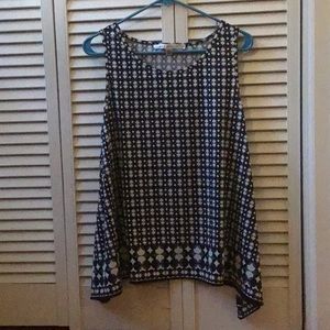 Max Studio flowing sleeveless top